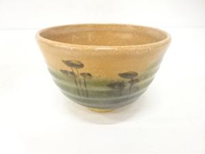作家物　松画茶碗